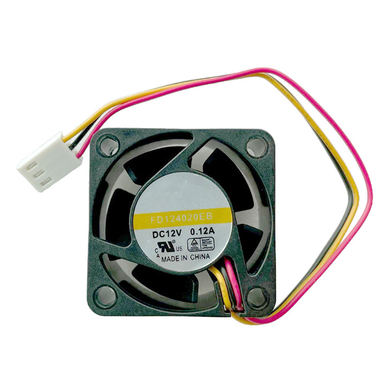 For Y.S Tech FD124020EB 40x40x20mm 12VDC 0.12A Mute Cooling Fan 3pin