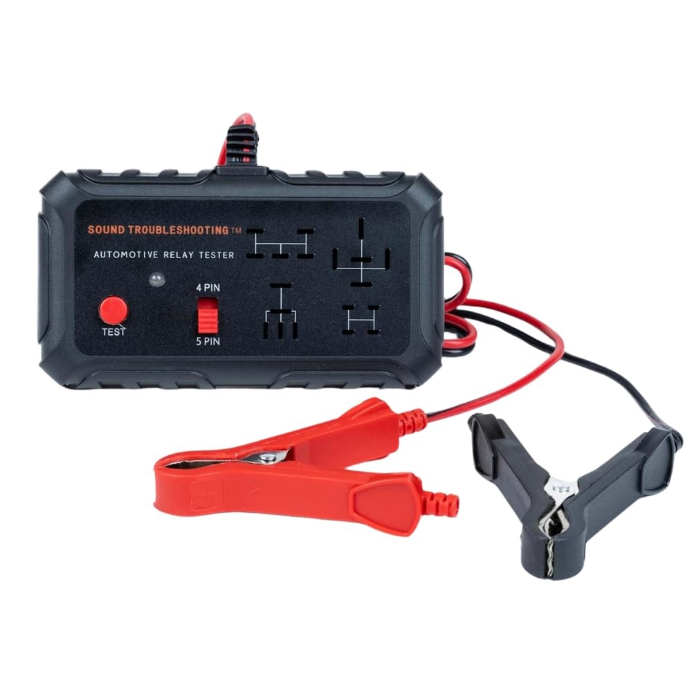 12V Automotive Relay Tester 4 & 5 Pin Electrical Diagnostic Tool Kit Tester