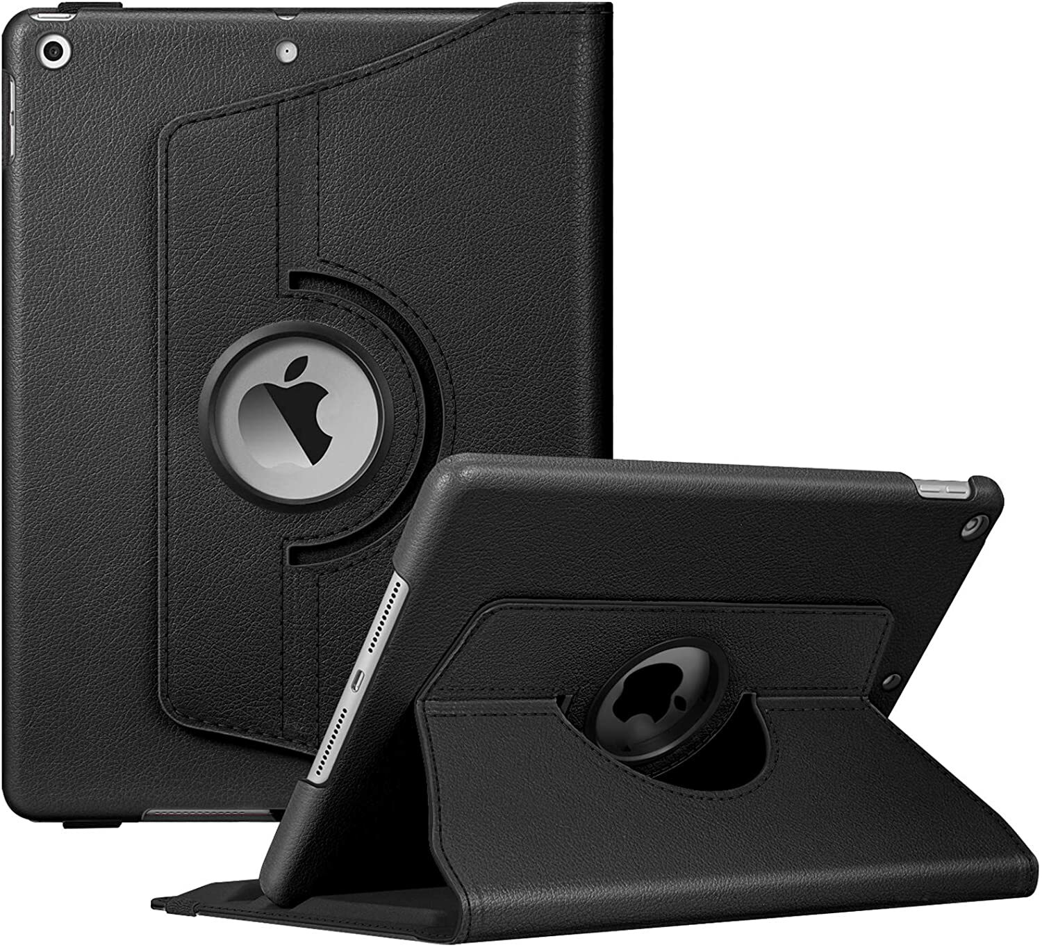 Rotating Case for Apple iPad 9th Gen 2021/8th 2020 10.2 inch Smart Stand Cover