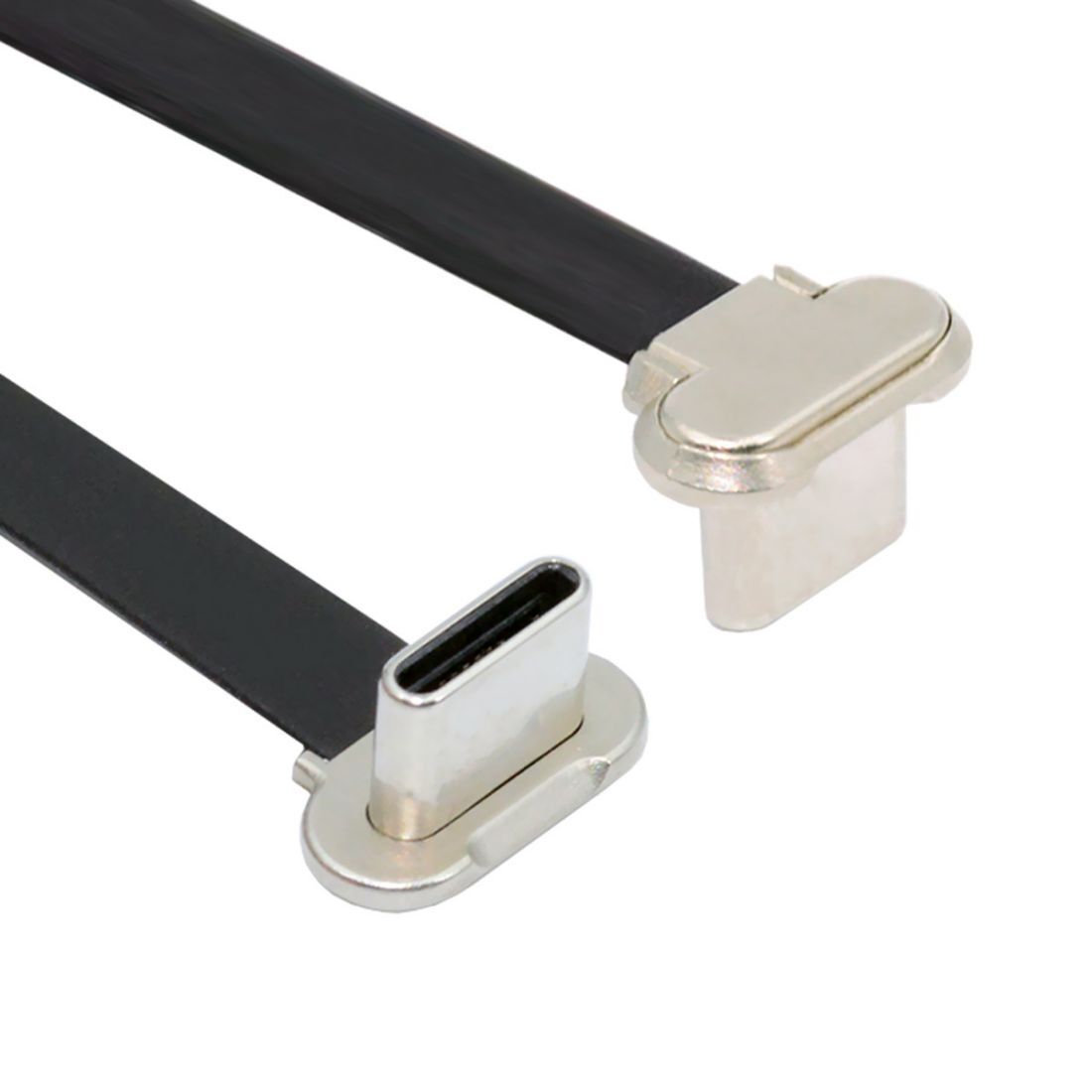 CY USB2.0 65W Power Fast Charge Ultra Slim Flat USB-C Type C Cable for Laptop