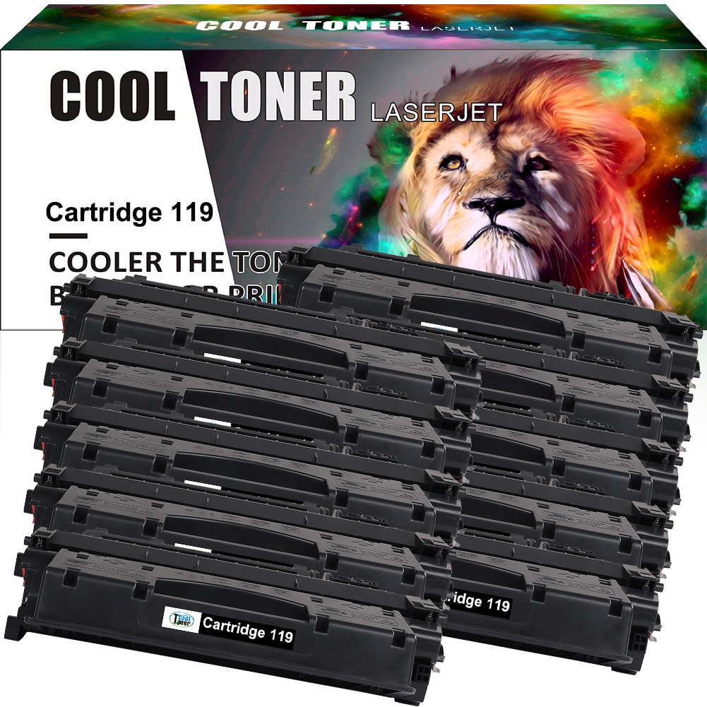 10PK C119 Toner Cartridge Compatible For Canon 119 ImageClass LBP6650dn MF5960dn