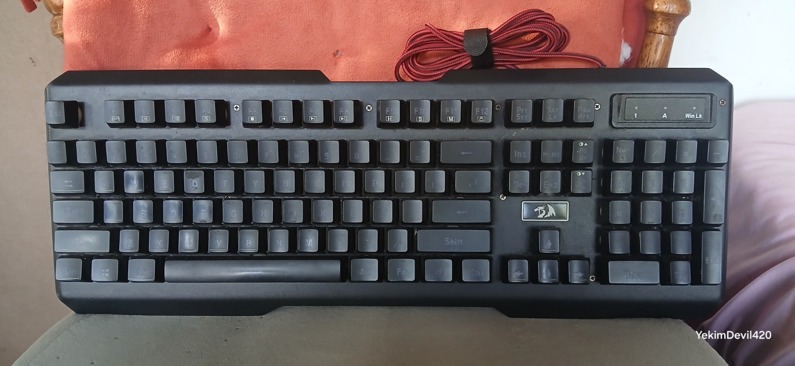 Redragon Centaur K506 Wired Gaming Keyboard RGB Backlit USB QWERTY Black