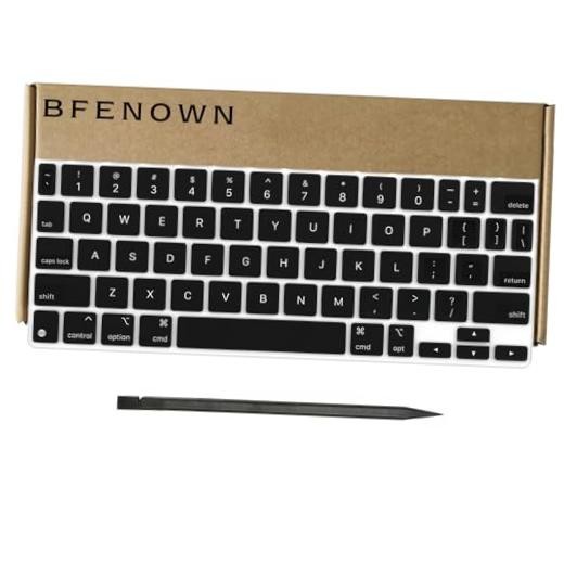 Replacement QWERTY US keycaps Keys for iPad Pro 11" (1st, 2nd, 3rd, 4th Black