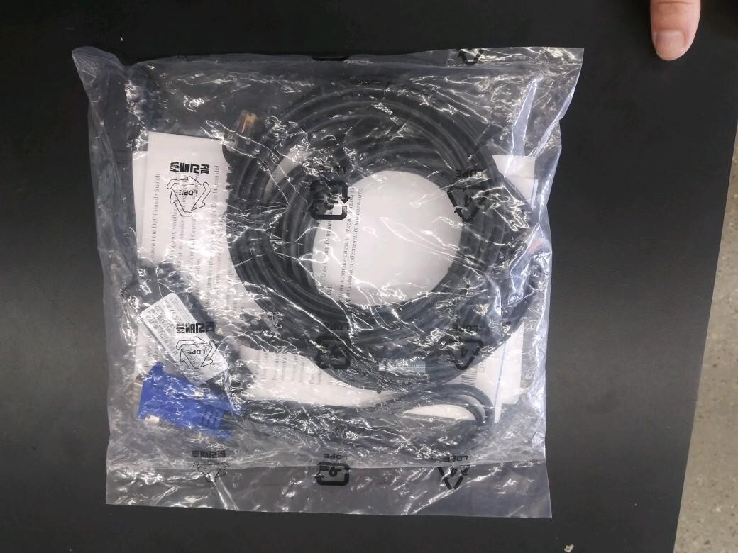 NEW Dell KVM System Interface POD Cable Kit 0HG526 VGA USB RJ45