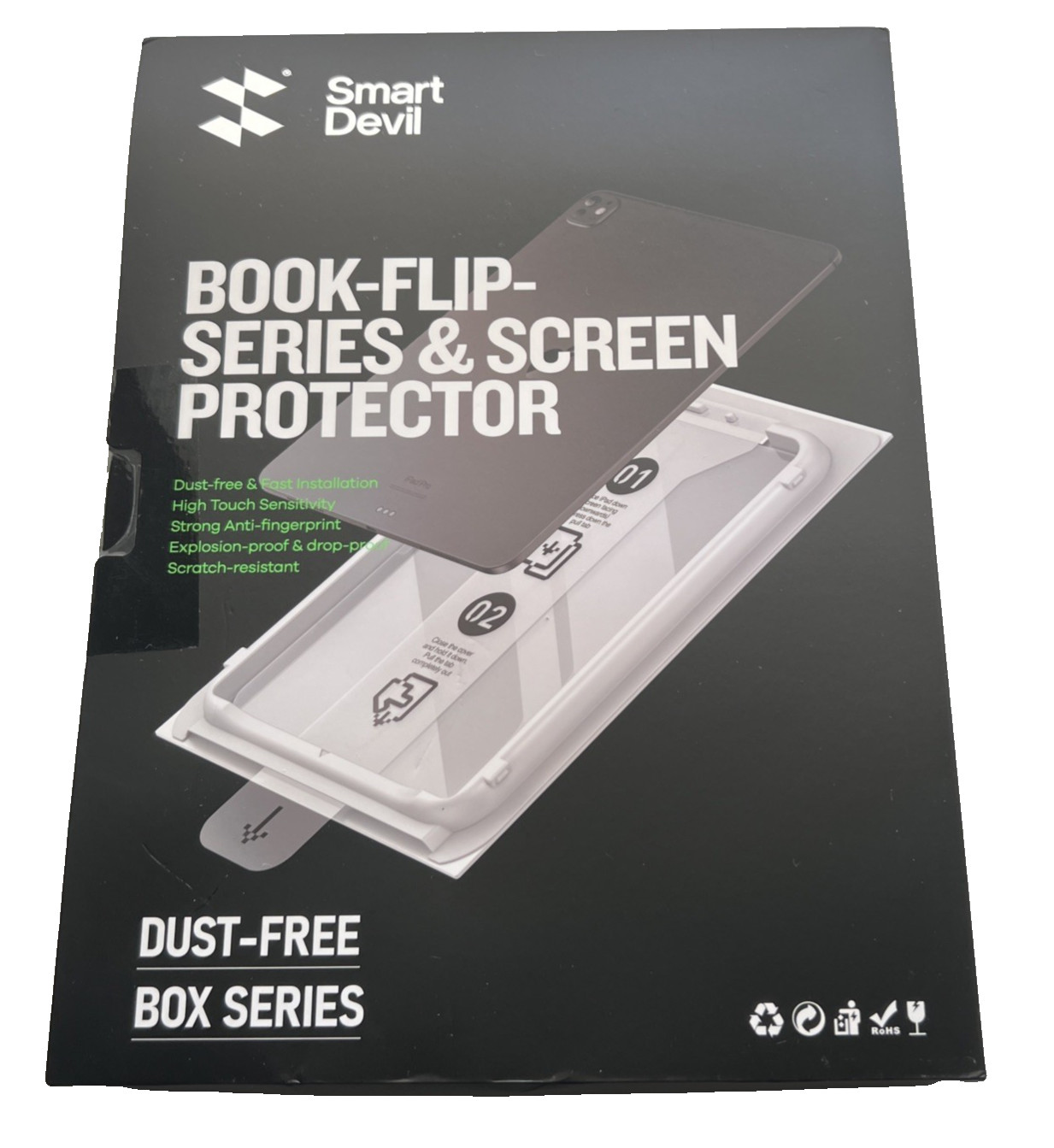 1x SmartDevil Book-Flip Series Screen Protector iPad Pro 11-inch 2024/2025 M4/M5