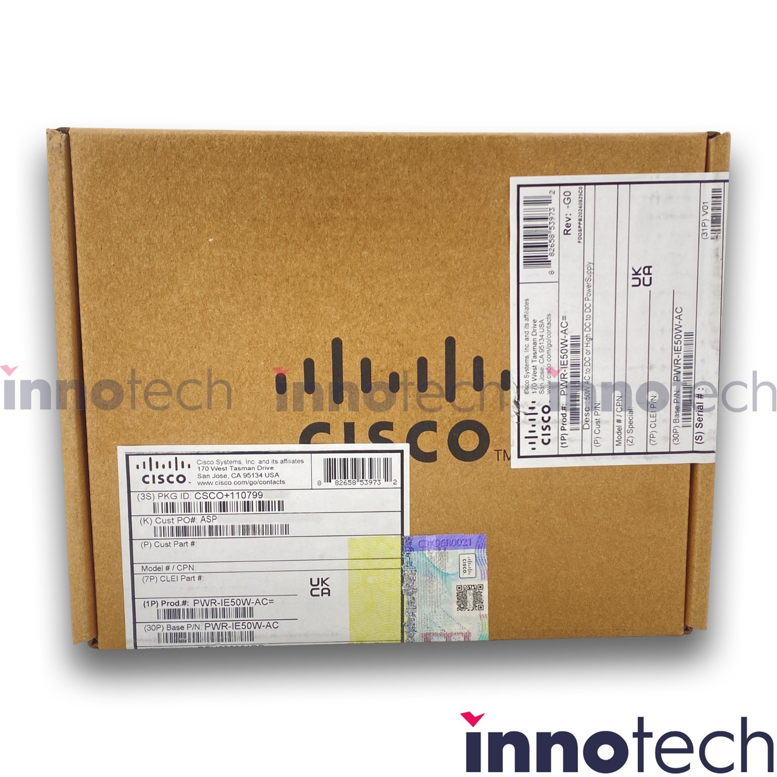 Cisco PWR-IE50W-AC Power Module IE3000/2000 AC Power New Sealed