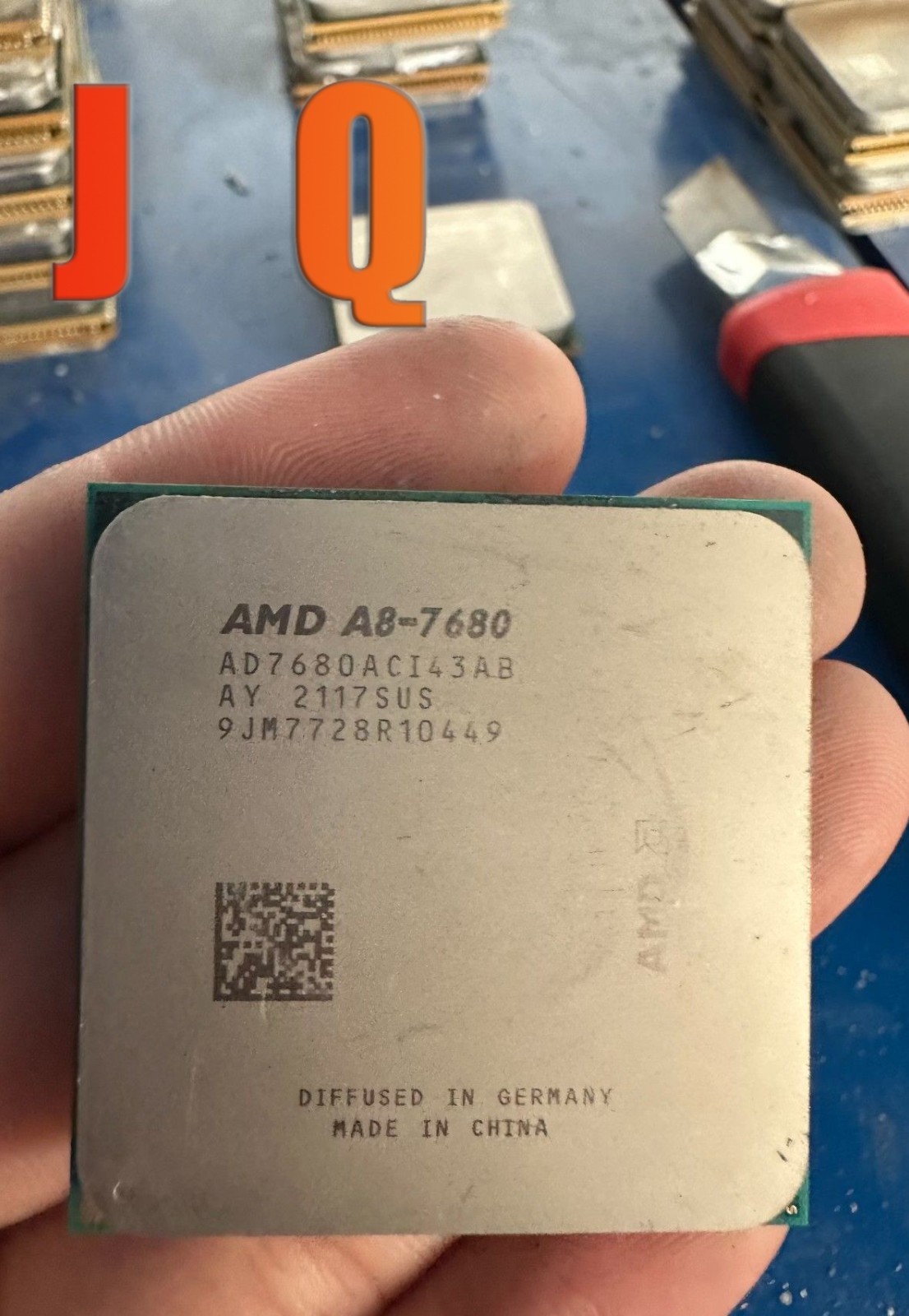AMD A8-7680 FM2+ Desktop Used CPU Processor 3.5 GHz 45W AD7680ACI43AB Quad Core