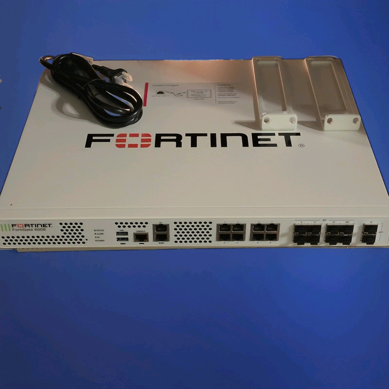Fortinet FortiGate FG-600E Firewall Appliance Tested Working Factory Reset
