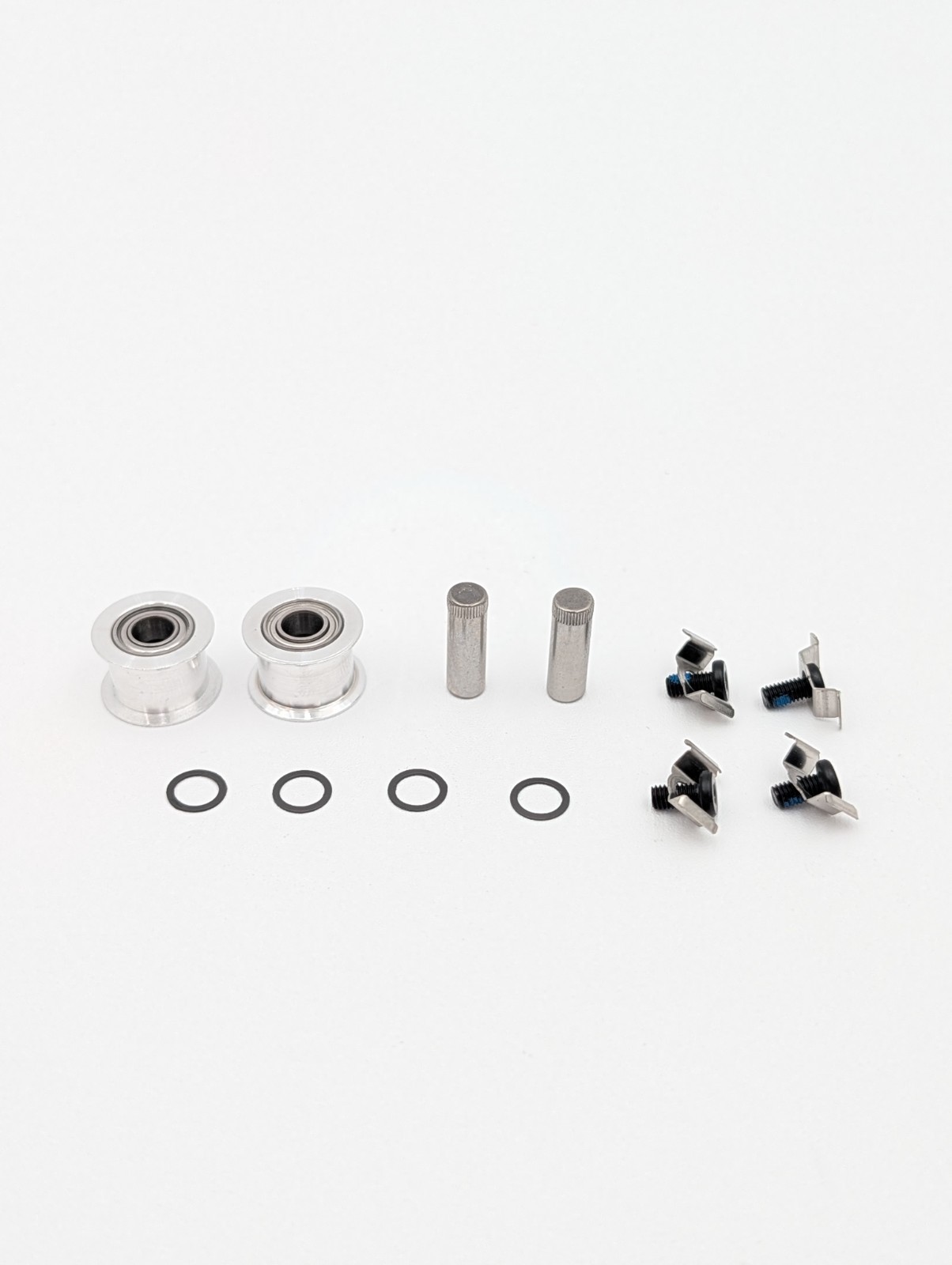 SET OF 2 - Bambu Lab XY Tensioner Idler Pulleys & Hardware X1 X1E X1C P1 P1P P1S