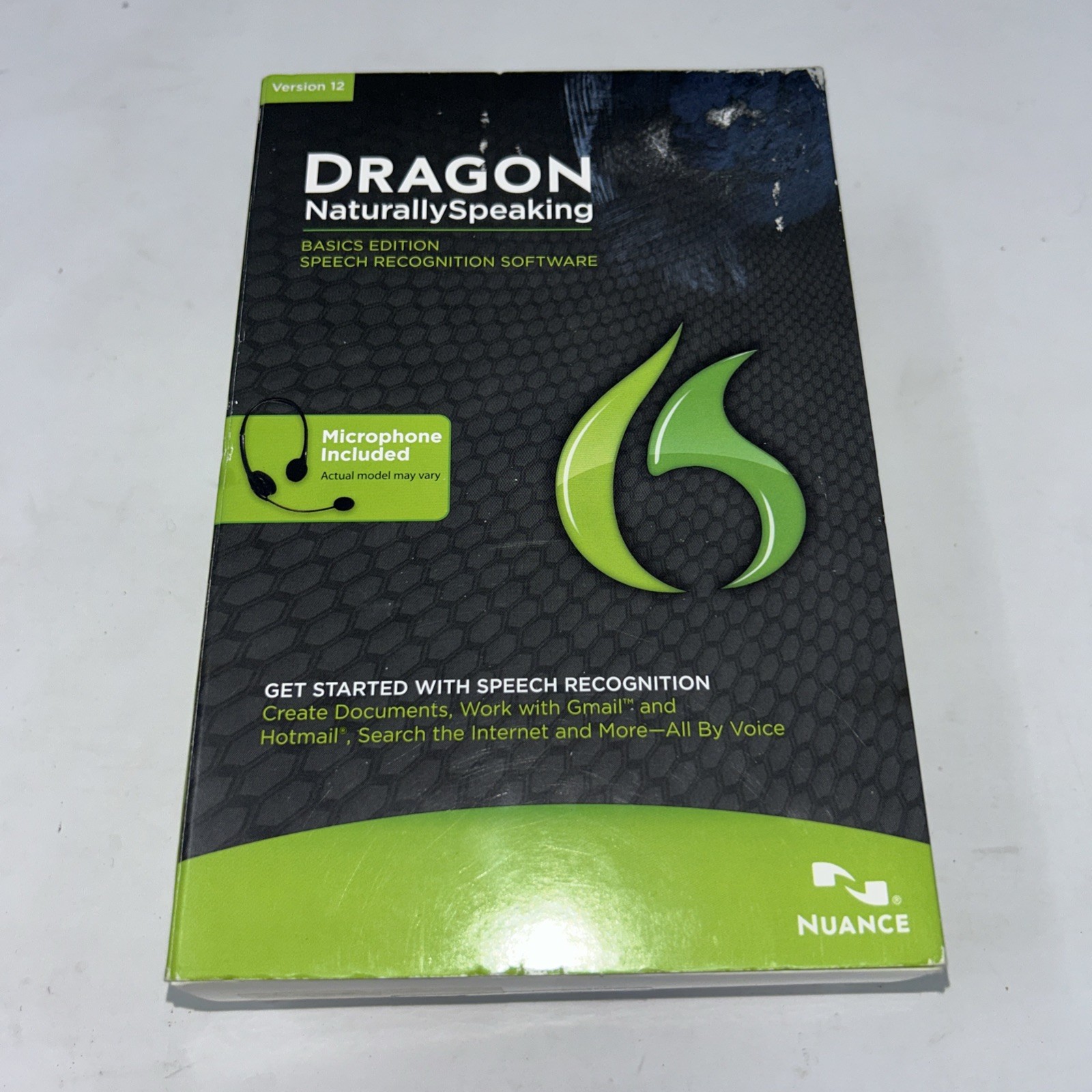 Nuance Dragon Naturally Speaking Version 12 Basics Edition - Speech Recognition