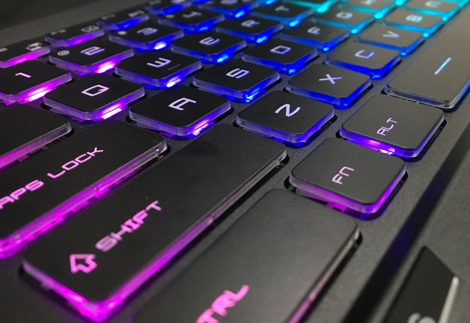 New Backlit Crystal Clear RGB Keyboard US English UI MSI GT62VR GT72VR GT73VR
