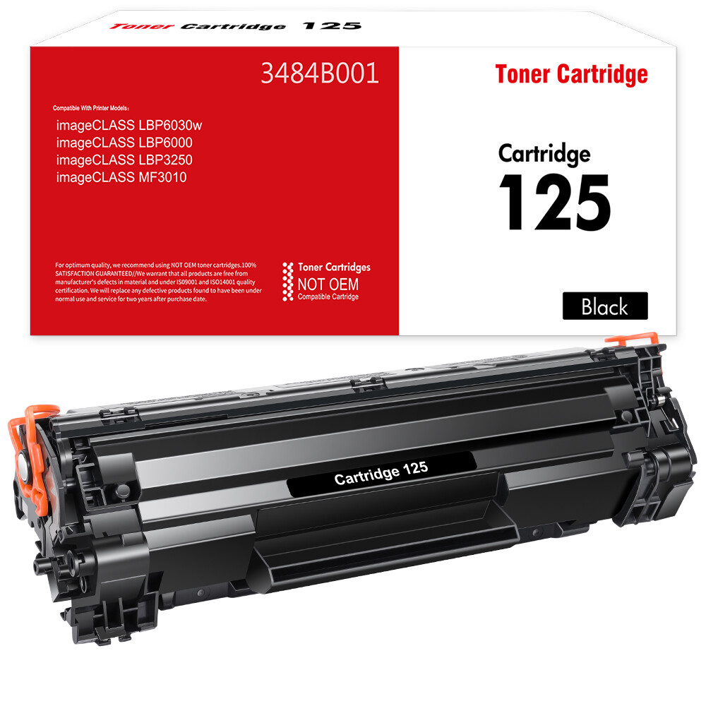 Toner Cartridge for Canon 125 ImageClass LBP6000 LBP6020 LBP6030w MF3010 Printer