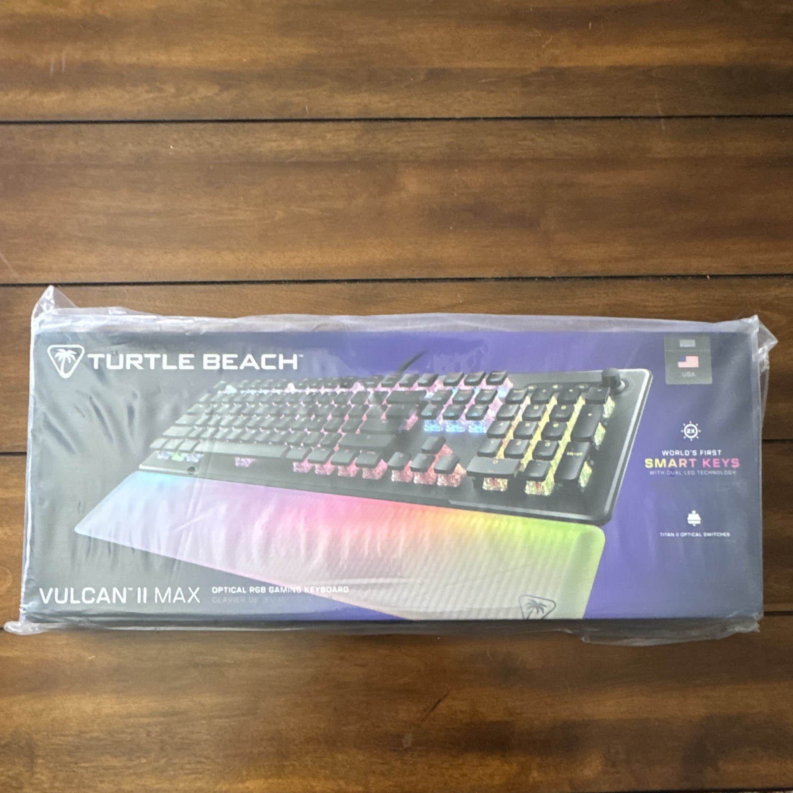 Turtle Beach Vulcan II Max Optical RGB Gaming Keyboard for PC Gaming