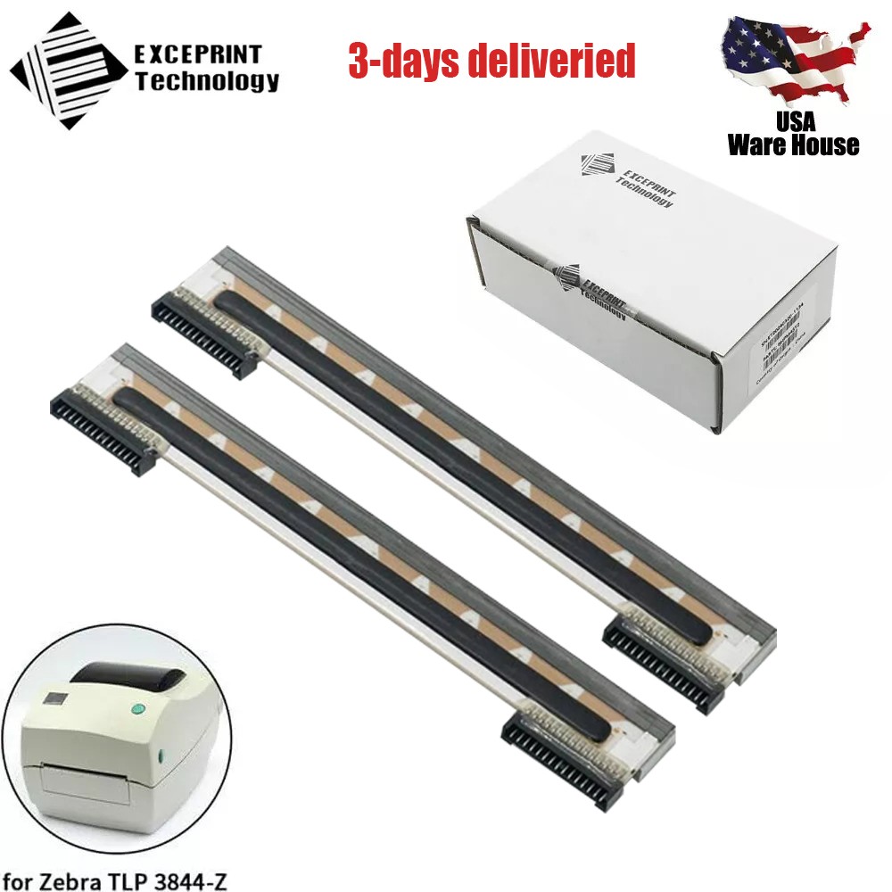 ✅ 2pcs Printhead for Zebra TLP3842 TLP3844-Z TLP3844 Printer 300dpi G105910-155