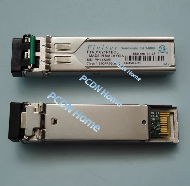 1Pcs Finisar FTRJ1621P1BCL 2G 80km Single-Mode SFP Transceiver Original