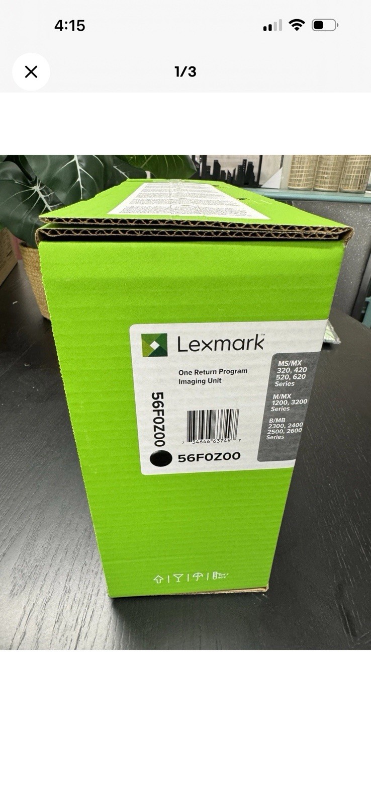 Lexmark 56FOZOO Imaging Unit Genuine New OEM Sealed Box  Set Of 5