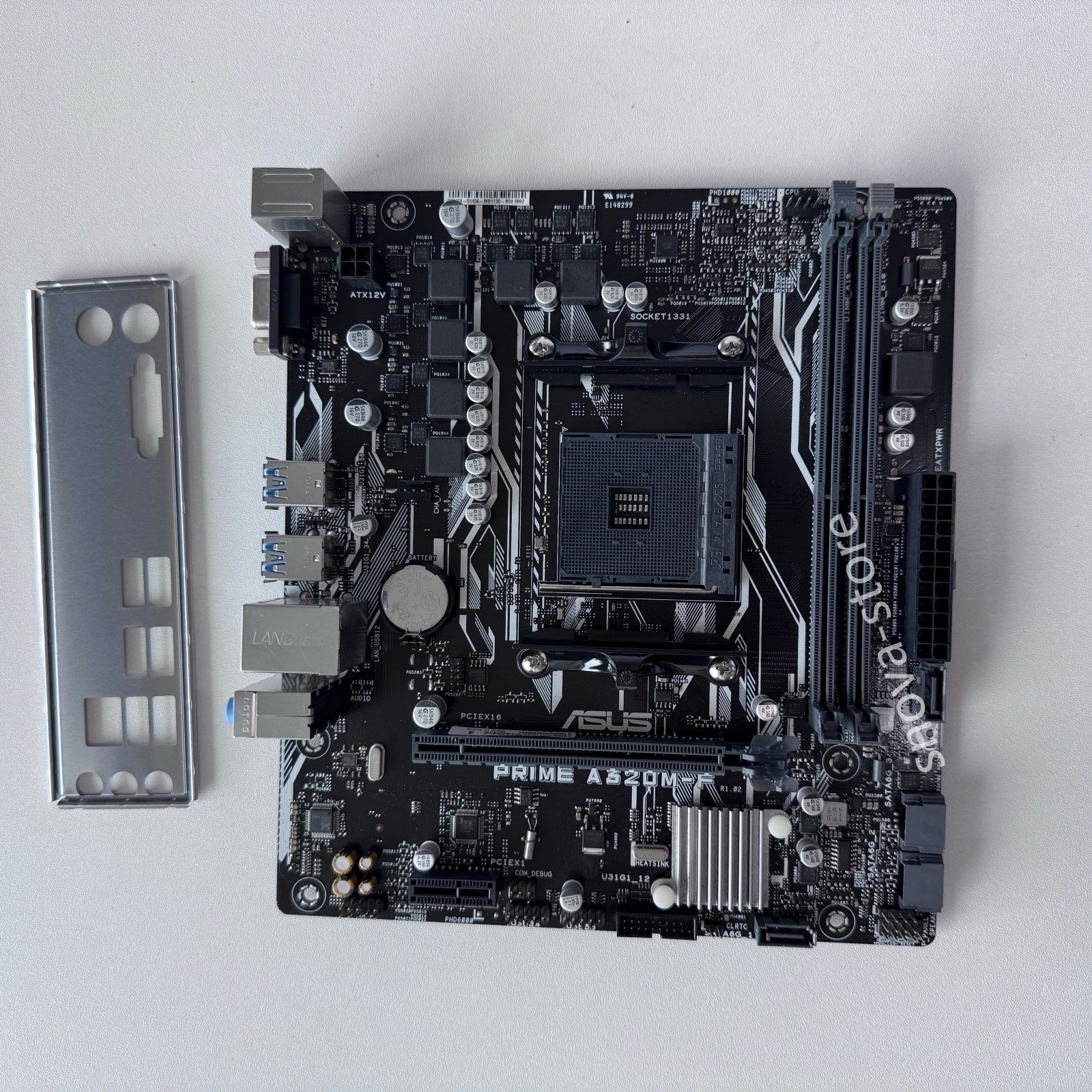 ASUS PRIME A320M-F motherboard AMD A320 Socket AM4 micro ATX VGA ddr4 usb3
