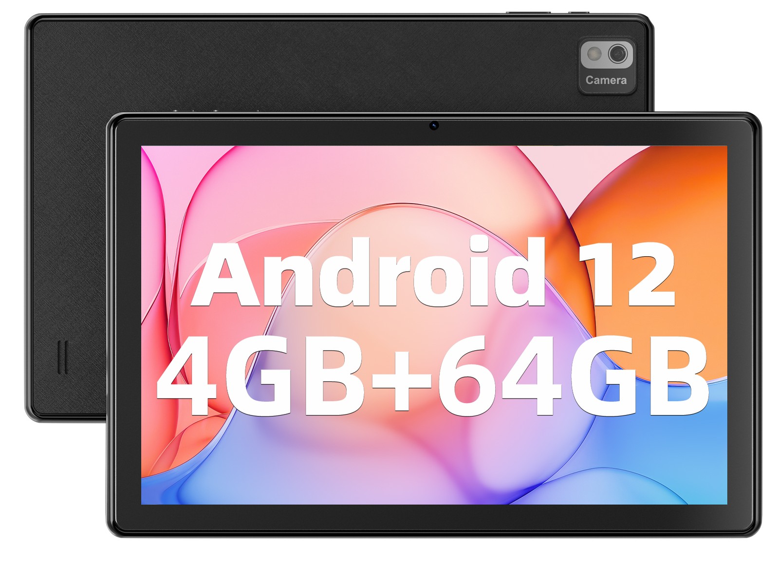 SGIN 10.1" Android 12 Tablet 4GB 64GB Octa-Core IPS 6000mAh Camera MicroSD BT5.0