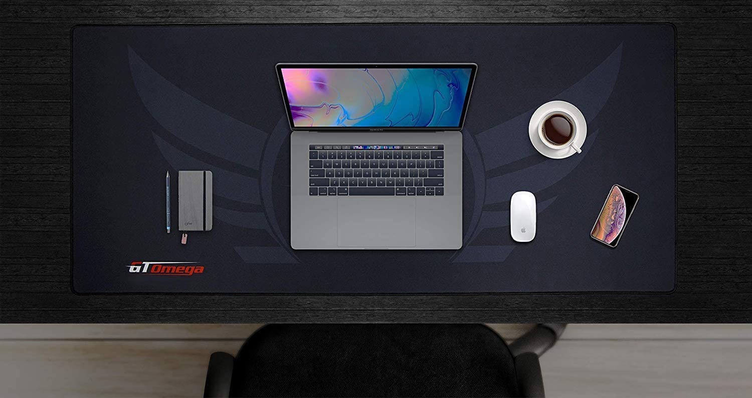 Extended Gaming Mat (XXL) - Multifunctional Wide Computer Desk Mat for Office...