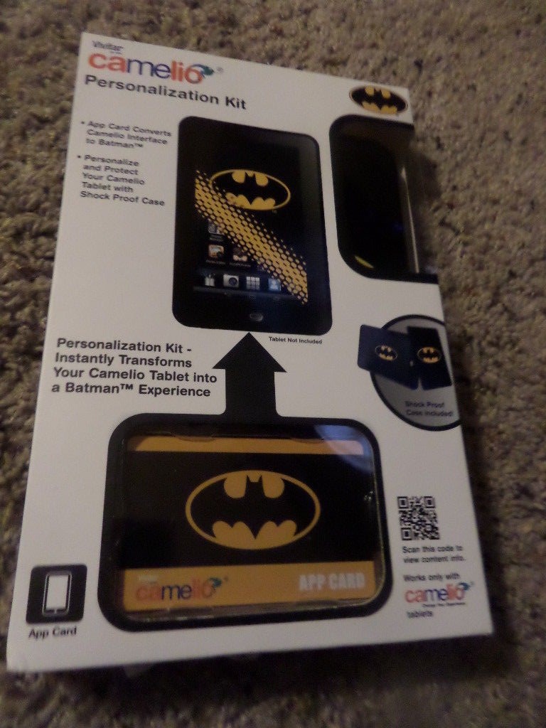 Vivitar Camelio Batman Personalization Kit New in the Box MSRP $29 
