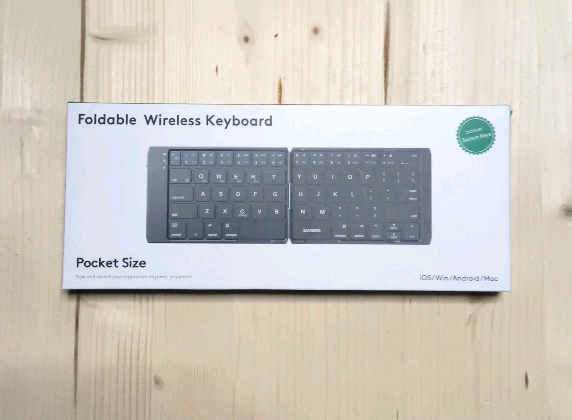 Samsers Foldable Bluetooth Keyboard