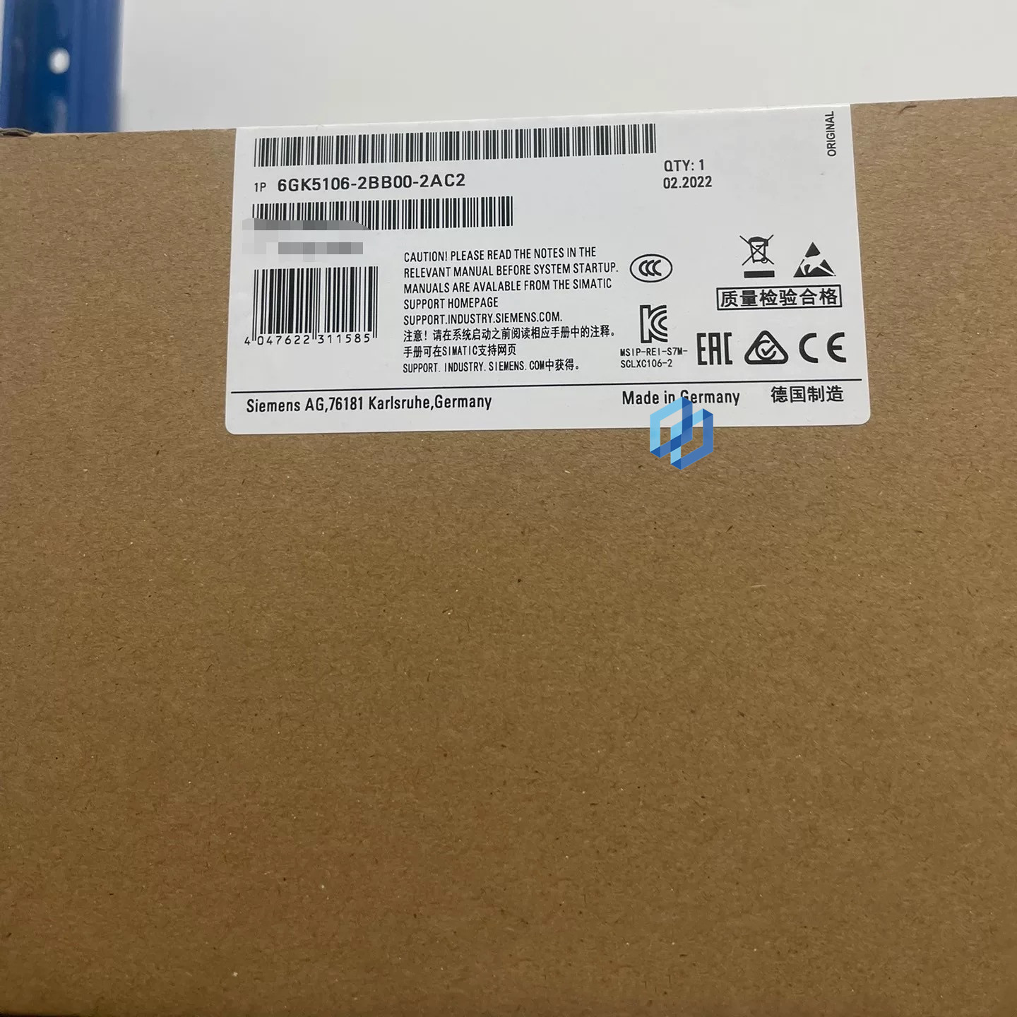 Siemens 6GK5106-2BB00-2AC2 Switch Module Brand NEW Fast transportation