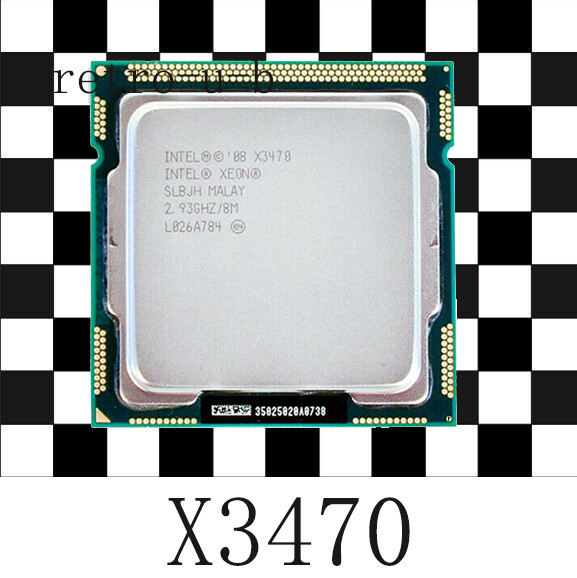 Intel Xeon X3470 LGA1156 2.93 GHz Quad-Core CPU Processor