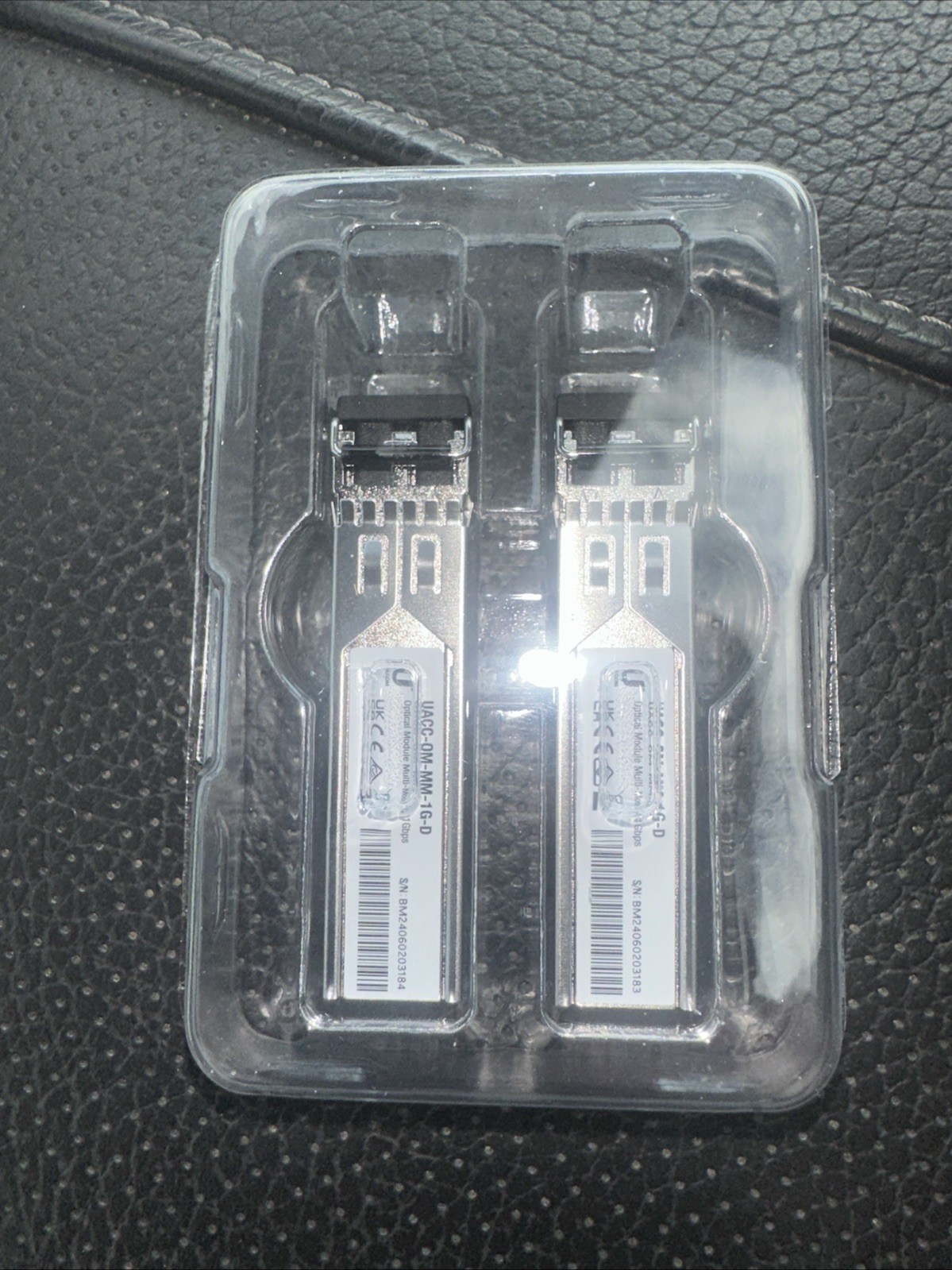 Ubiquiti UACC-OM-MM-1G-D-2 Gigabit Multimode Fiber SFP Transceiver Module
