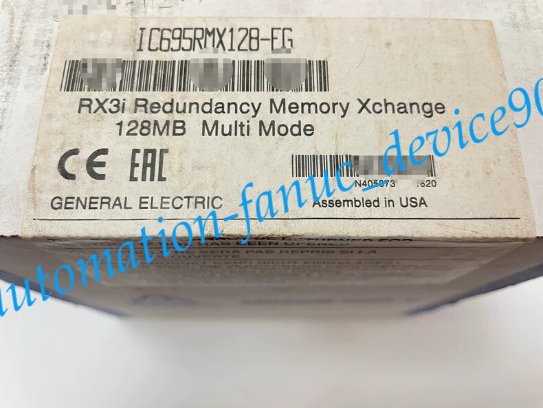 IC695RMX128 GE RX3i Redundant Memory Xchange Module for High Availability NEW