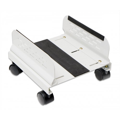 Syba SY-ACC65056 Steel Computer Stand for ATX Case w/ Adjustable Width & Wheels