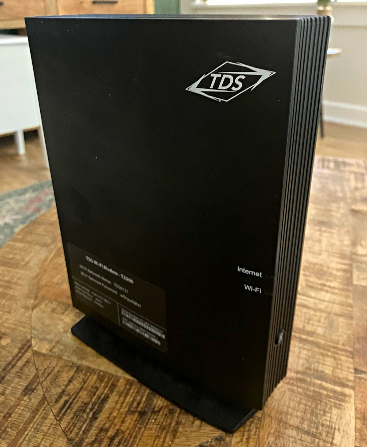 Actiontec T3200 DSL Wi-Fi Modem Router Gateway, 4 LAN Ports, USB, Black