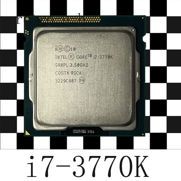 Intel Core i7-3770K SR0PL 3.50 GHz 4Core-8Threads LGA1155 PC CPU Processor