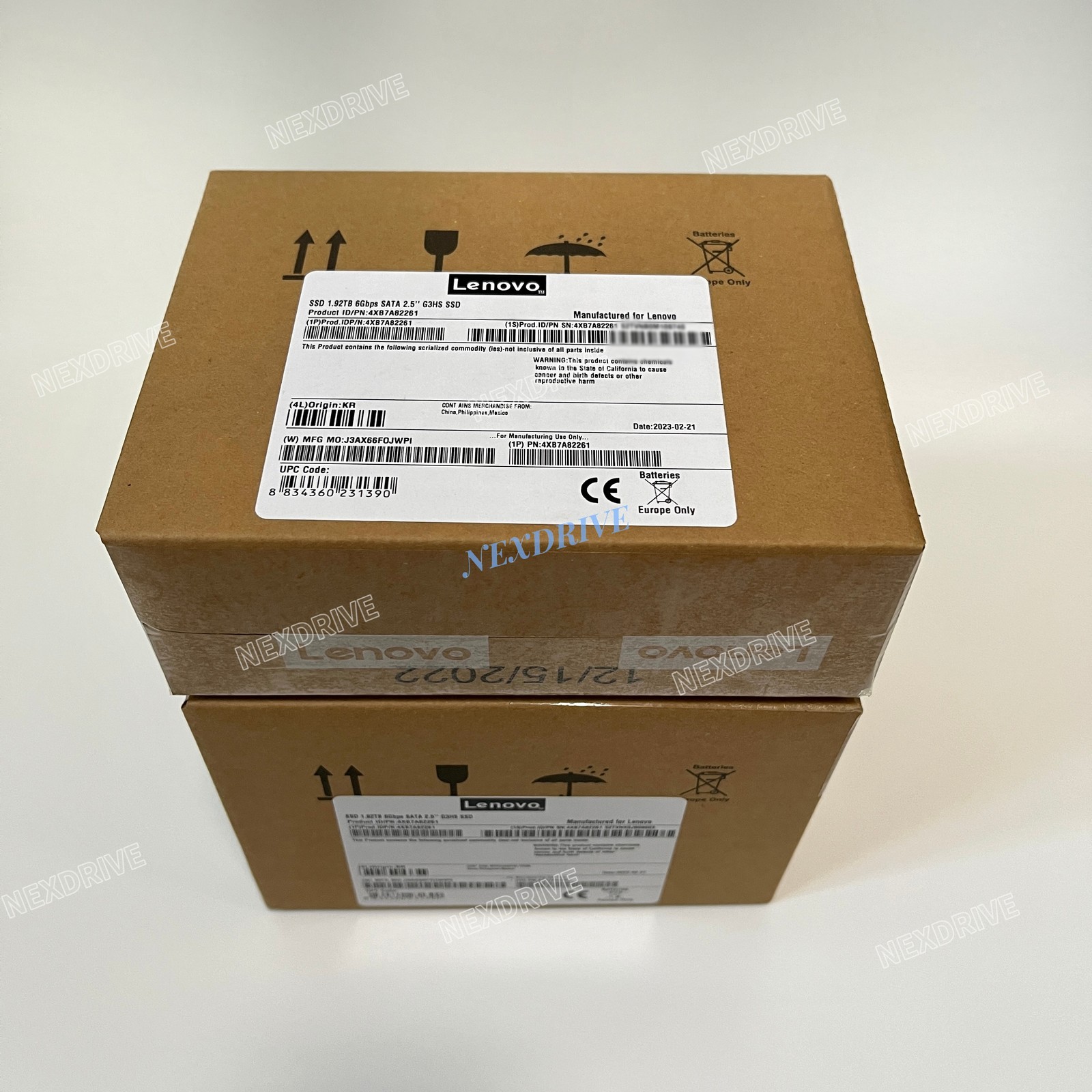 Lenovo 03KH065 4XB7A82261 1.92TB ThinkSystem 2.5" Read Intensive SATA 6Gb/s SSD