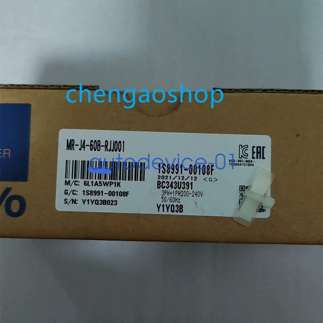 1PCS NEW MITSUBISHI MR-J4-60B-RJJ001 DHL/FedEx