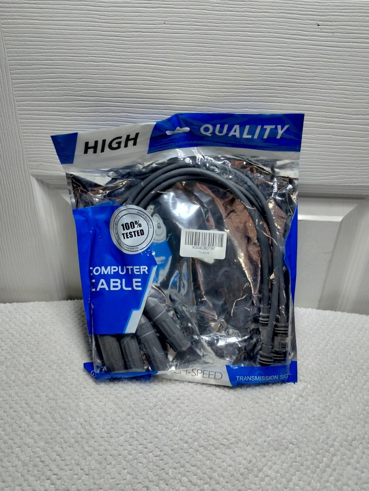 SPX Male to RJ45 Female Cable Adapter for Satellite & Network Cable Transmission