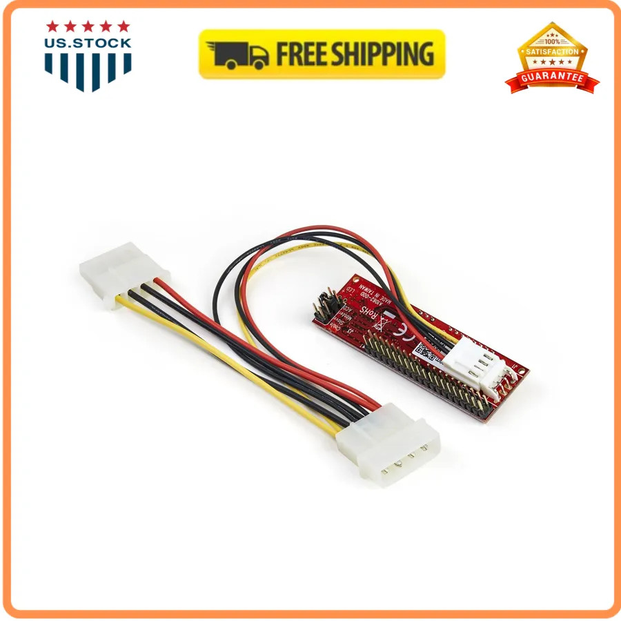 StarTech 40-Pin IDE to 2.5in SATA HDD/SSD/ODD Converter, TAA (IDE2SAT2)