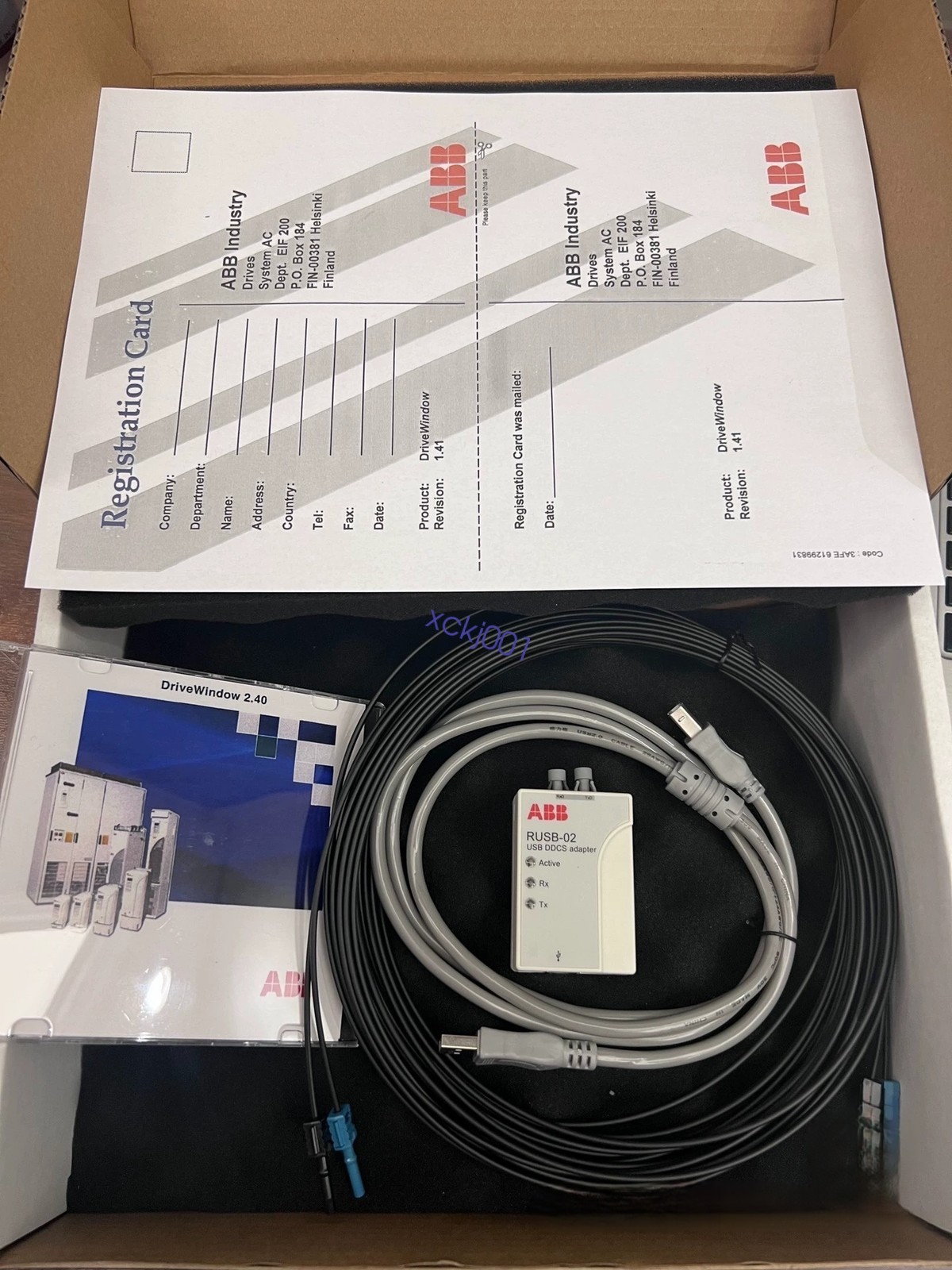 RUSB-02 1PCS New ABB 3AUA0000040000 USB DDCS Adapter RUSB-02 DHL/FedEx