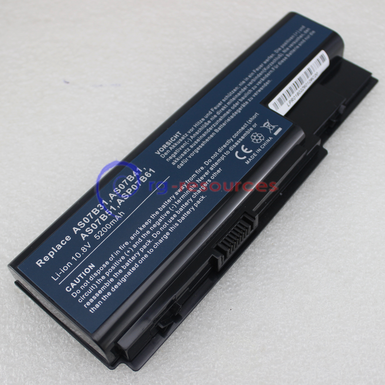 5200mAh PC Battery for Acer AS07B31 AS07B41 AS07B51 AS07B61 AS07B71 AK.006BT.019