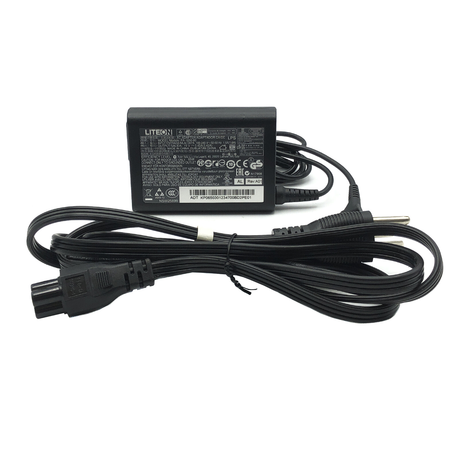 Original LiteOn 65W OEM Adapter Charger for LG Gram 15Z995 15Z90N 15Z95N Laptop