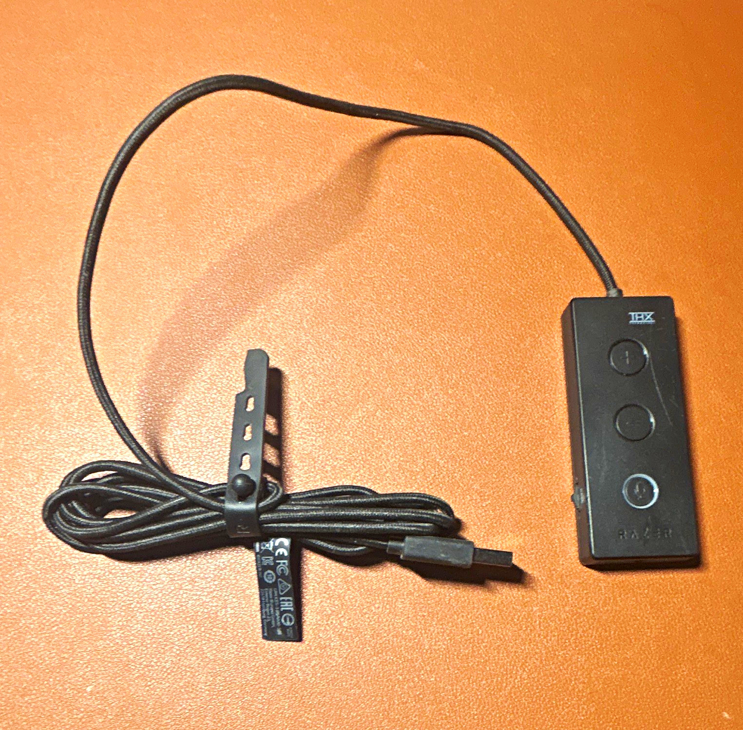 Razer THX Spatial Audio USB External Sound Card Dongle Stereo Headset Adapter