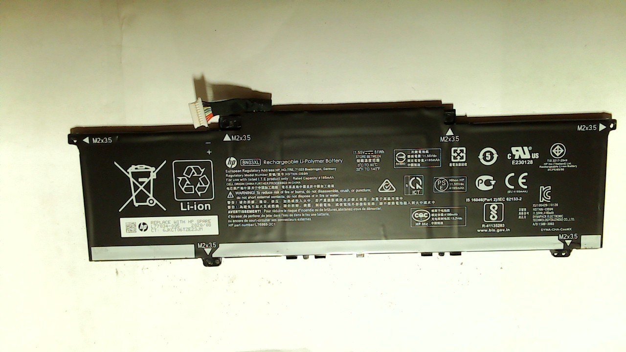 Genuine HP L77034-005 Laptop Battery For HP Envy BN03XL (OEM)