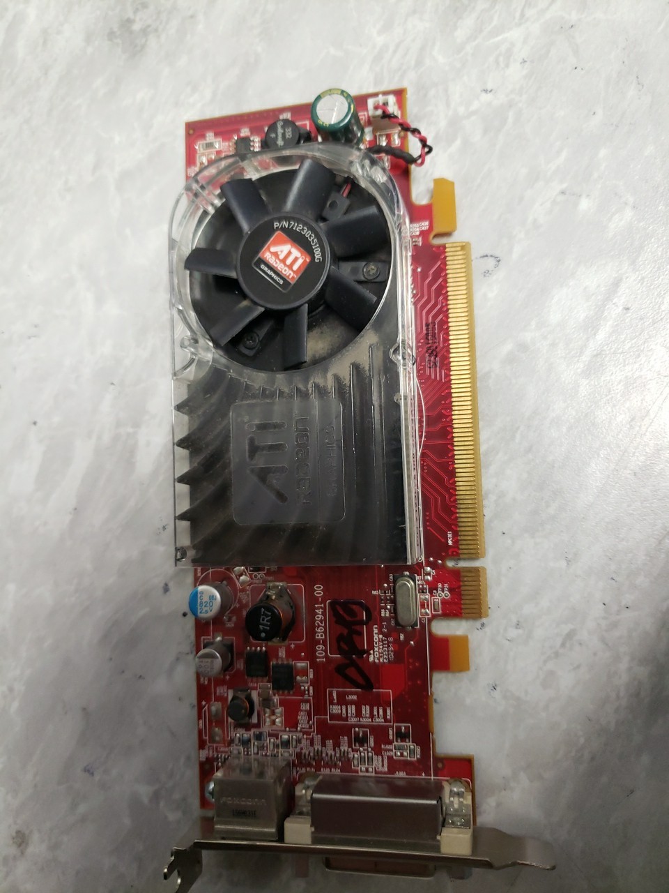 ATI Radeon B629 109-B62941-00 PCI-E Video Graphics Card MODELB629 SFF 