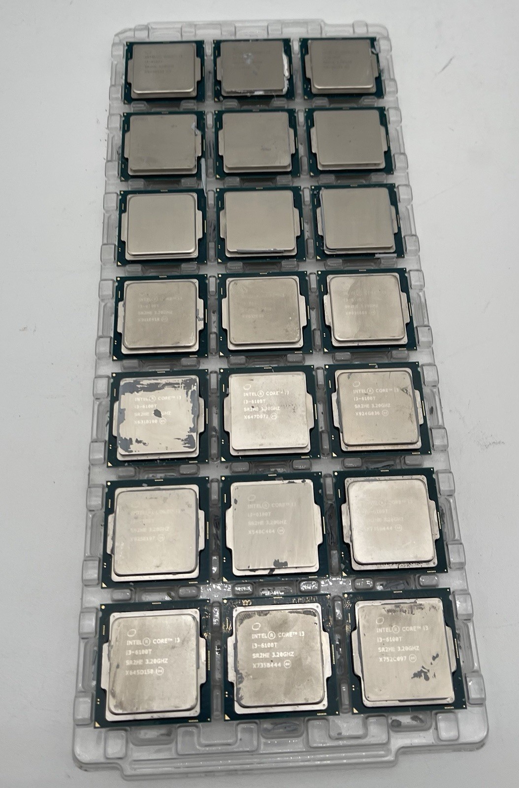 LOT of 21 Intel Core i3-6100 - 3.7 GHz Dual-Core SR2HG Processor CPU