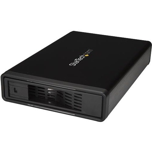 StarTech S351BMU33ET 3.5in eSATA USB 3.0 HDD Enclosure Black