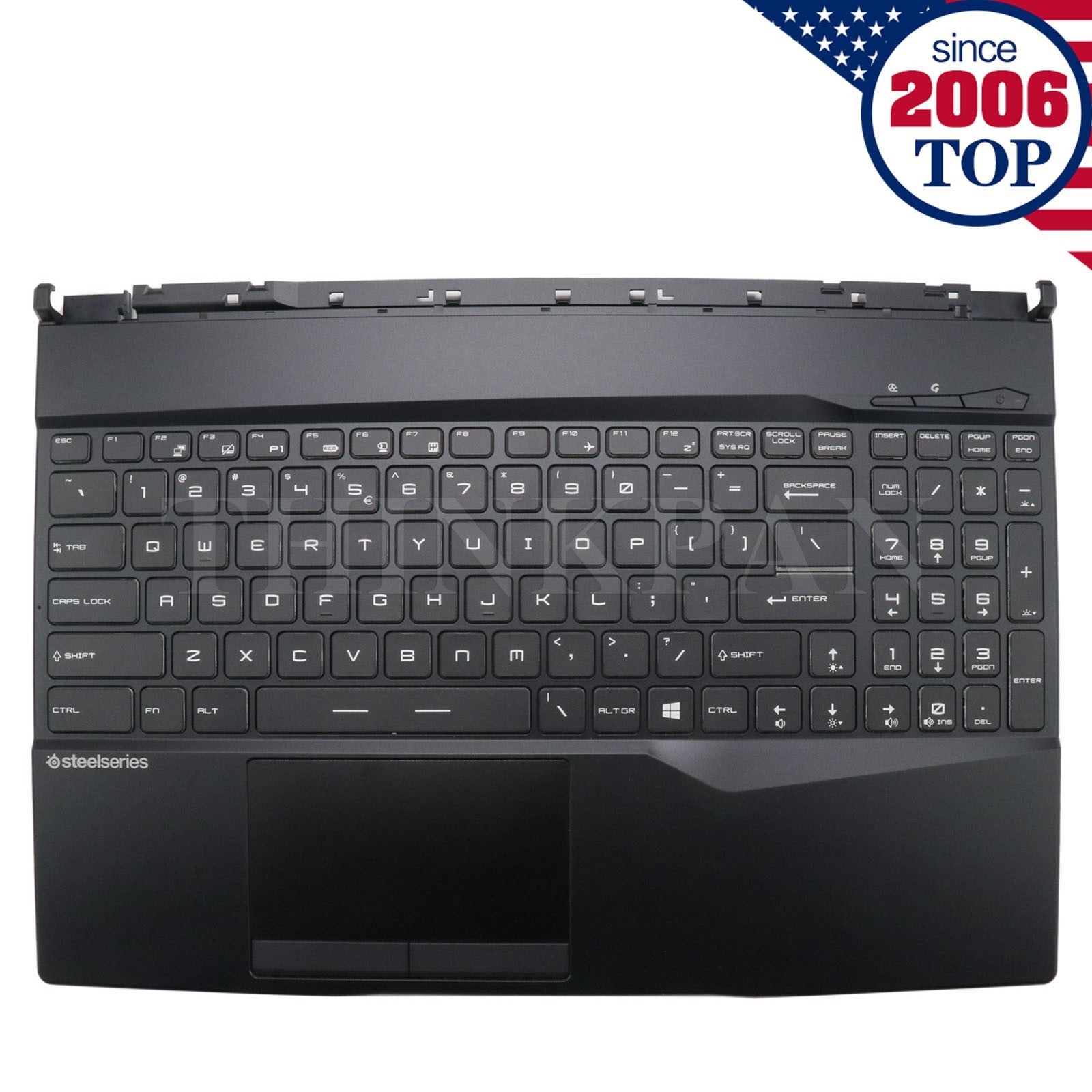 New For MSI GL65 GP65 MS-16U4 Palmrest W/Colorful Backlit Keyboard &Touchpad US