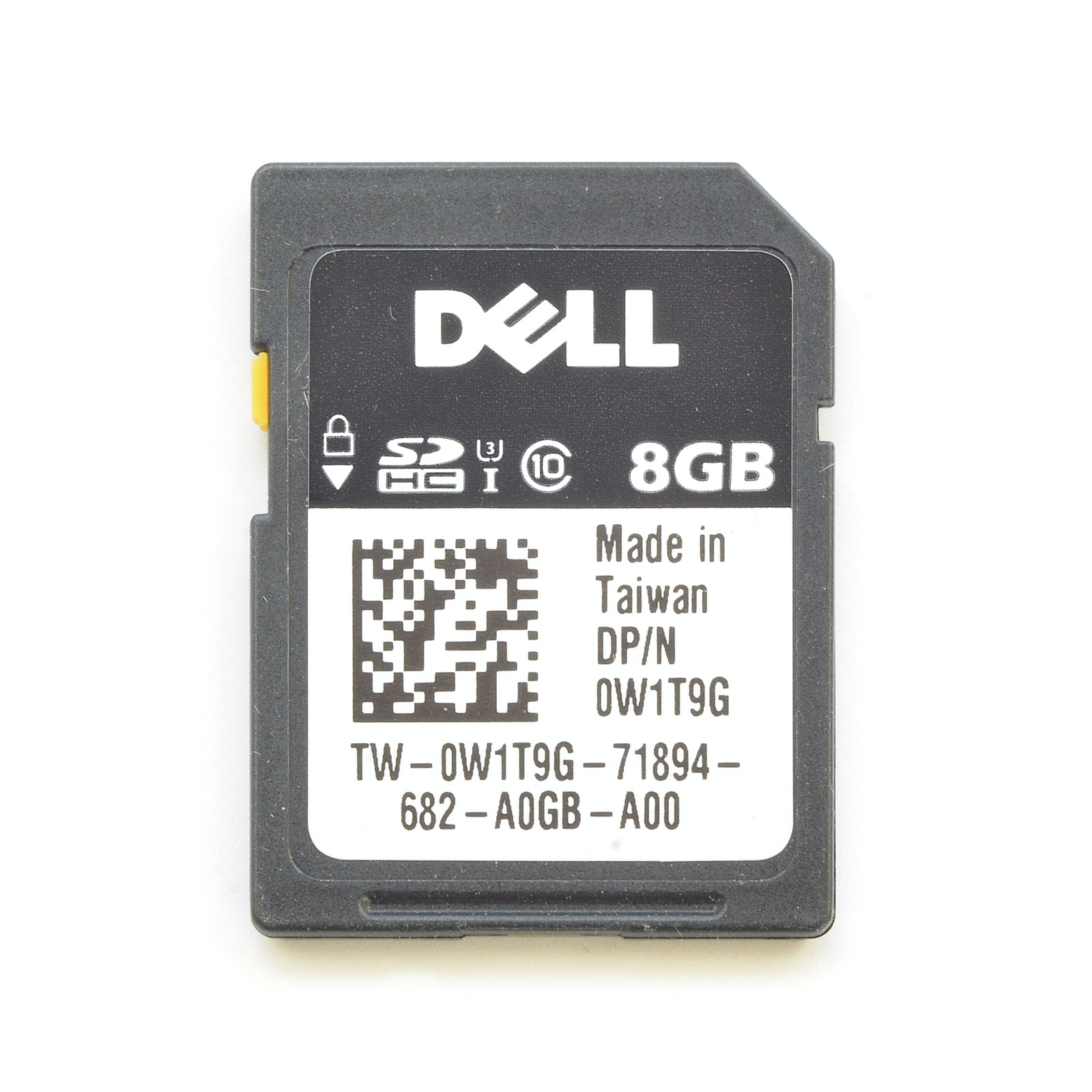 Dell W1T9G 8GB iDRAC vFlash Class 10 SD Card Module 13 Gen Dell R630 R730 0W1T9G