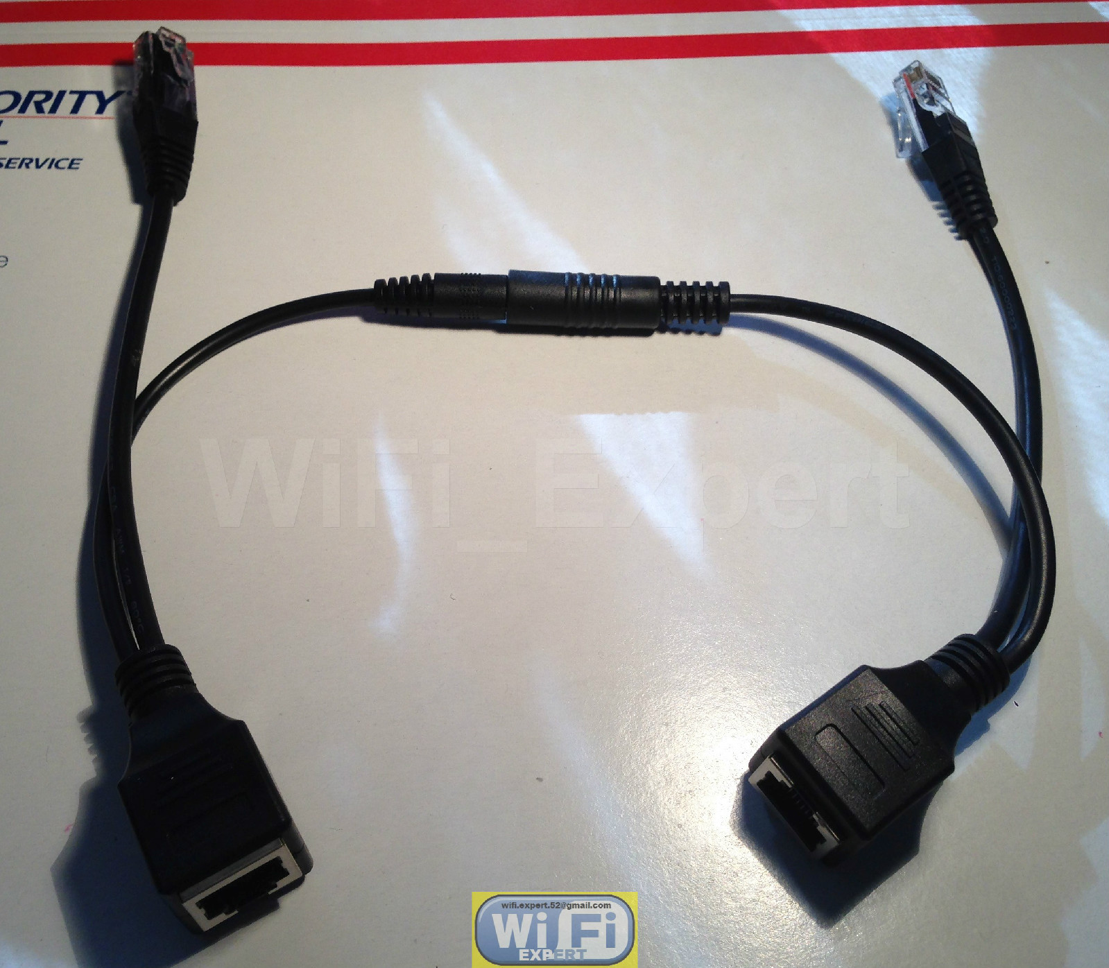 Power Over Ethernet Kit PoE Linksys Cisco E900 E1000 E1200 E1500 E1550 E2000 USA