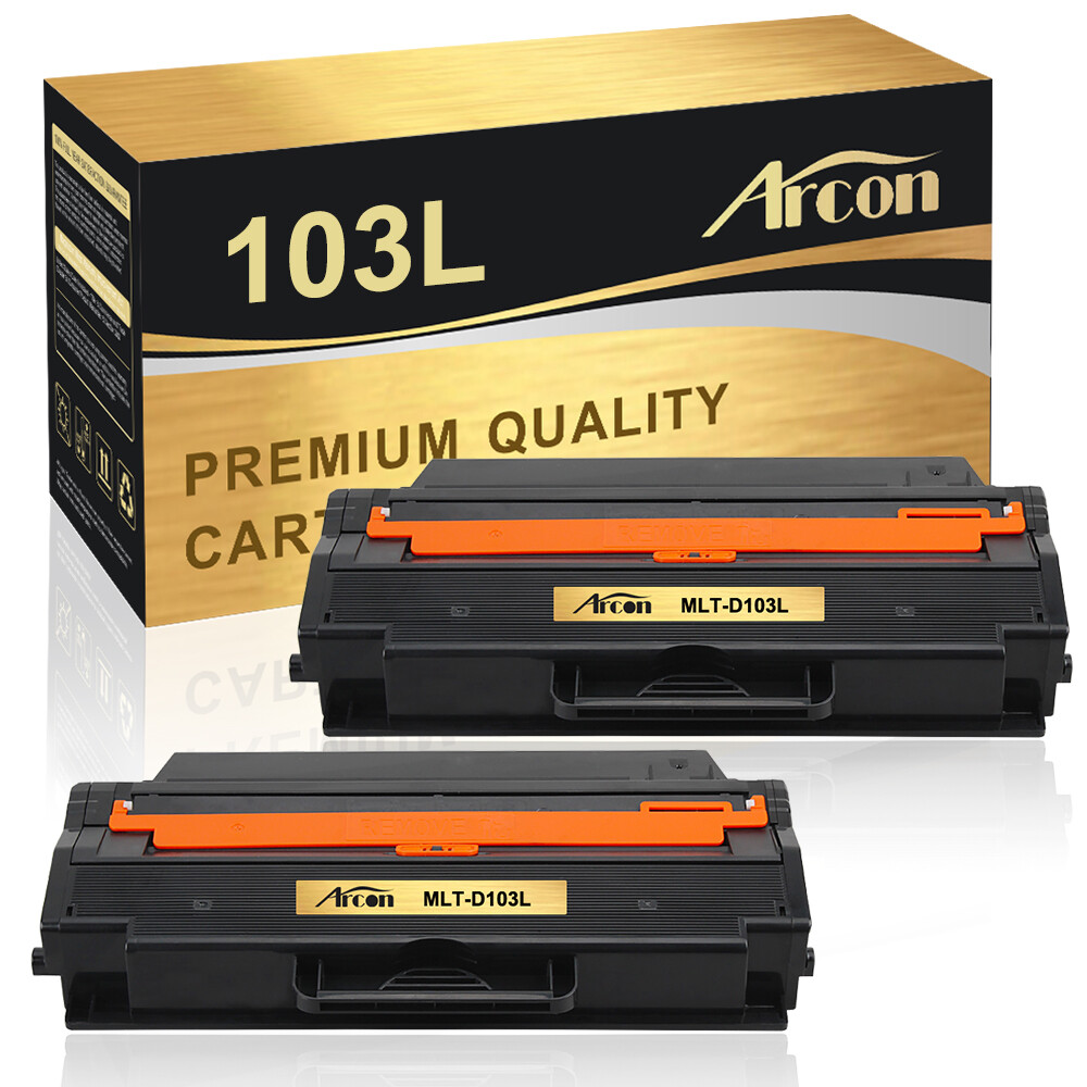 2PK MLT-D103L Toner Compatible for Samsung 103L ML2950ND ML2955DW SCX4728FD