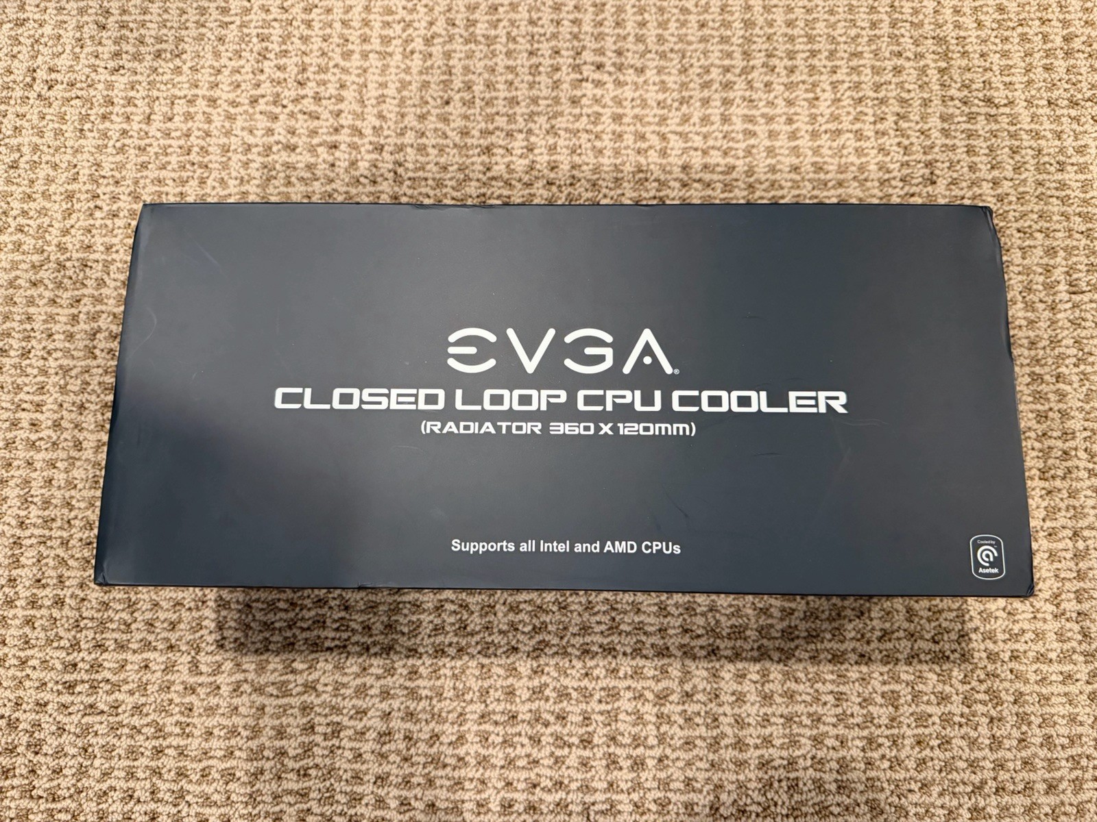 EVGA Closed Loop CPU Cooler Radiator 280 x 140mm Intel AMD 400-HY-CL28-V1