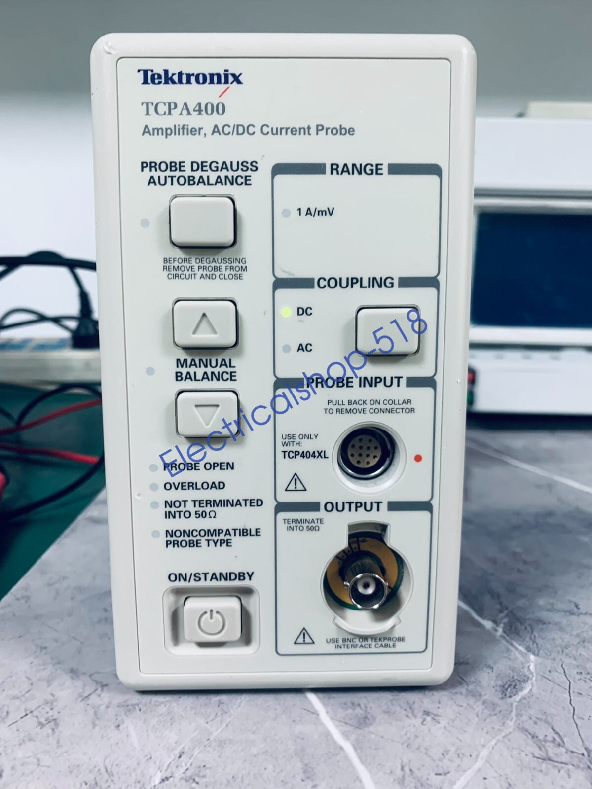 1pc used working Tektronix TCPA400 Current amplifier By DHL/FedEx